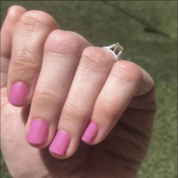 Last chanceColor Street Strawberry Sunrise Limited Edition Pink Shimmer Pedicure - Picture 9 of 9